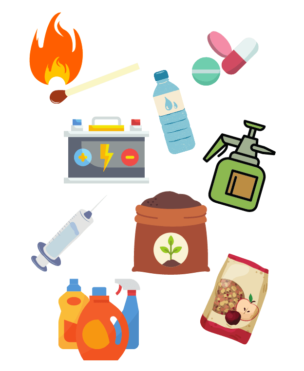 Common items where sulfur is used: matches, water, antibiotics, car battery, fertilizer, spray, detergents, dried fruit